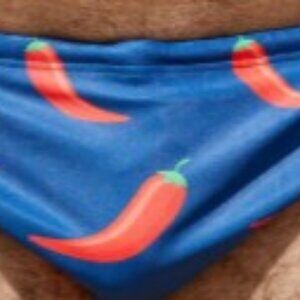 Mens speedo style swimsuit brief